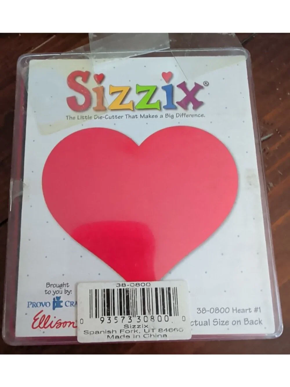 Sizzix Red Original Die Cutting Machine By Provo Craft & Ellison For Scrapbookin
